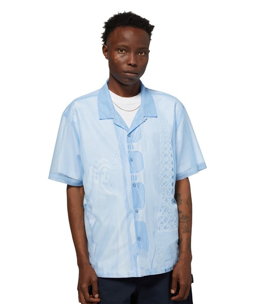【国内正規品】ハフ HUF 総柄 ブラック ブルー 半袖シャツ #731 楽天市場】ハフ シャツ HUF リゾートシャツ 半袖 CORNER STORE