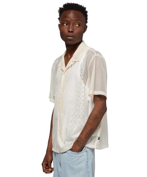 HUF（ハフ）の「WORLD TOUR LACE SHIRT / HUF ハフ 半袖シャツ