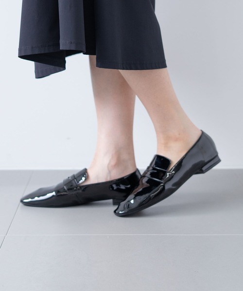 Mazell（マゼル）の「Mazell / 撥水AMEHAREコインローファー / レインローファー（レインシューズ・レディース・ブラック・36/35/39/38/37）」の3枚目の写真