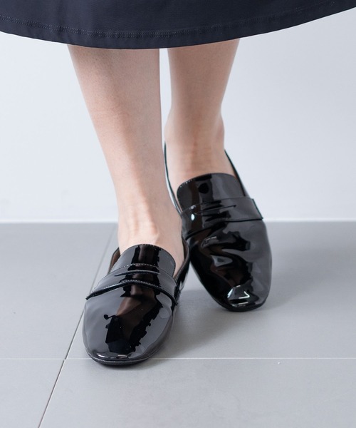 Mazell（マゼル）の「Mazell / 撥水AMEHAREコインローファー / レインローファー（レインシューズ・レディース・ブラック・36/35/39/38/37）」の5枚目の写真