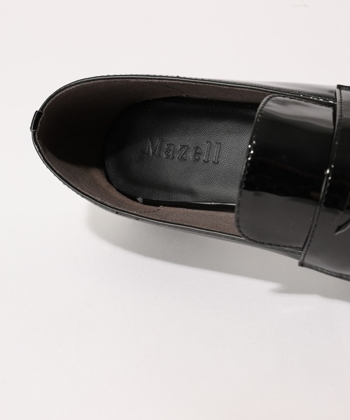 Mazell（マゼル）の「Mazell / 撥水AMEHAREコインローファー / レインローファー（レインシューズ・レディース・ブラック・36/35/39/38/37）」の14枚目の写真
