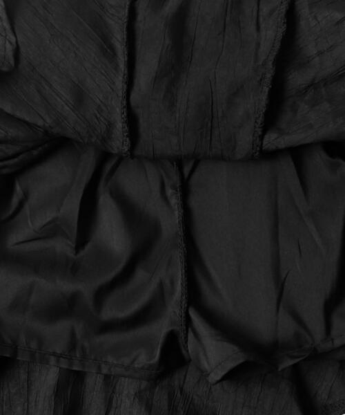 dispark（ディスパーク）の「DISPARK/ベルト付きフリルアイレットスカート（スカート・レディース・ブラック・FREE）」の18枚目の写真