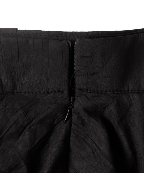 dispark（ディスパーク）の「DISPARK/ベルト付きフリルアイレットスカート（スカート・レディース・ブラック・FREE）」の19枚目の写真