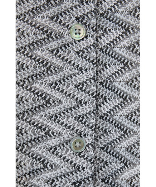 AZUL by moussy(アズールバイマウジー)の「ガラアミカーディガン(カーディガン/ボレロ・レディース・ブラウン/ブラック・FREE)」の8枚目の写真