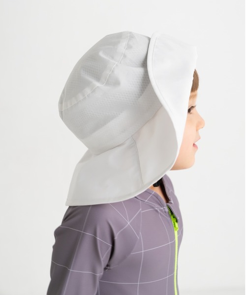 FABHUG （ファブハグ）の「ワイドブリムハット（ハット・キッズ・ブルー/グレー/オフホワイト/パープル/ピンク・L/M）」の2枚目の写真