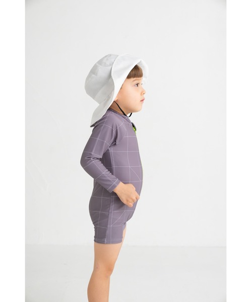 FABHUG （ファブハグ）の「ワイドブリムハット（ハット・キッズ・ブルー/グレー/オフホワイト/パープル/ピンク・L/M）」の12枚目の写真