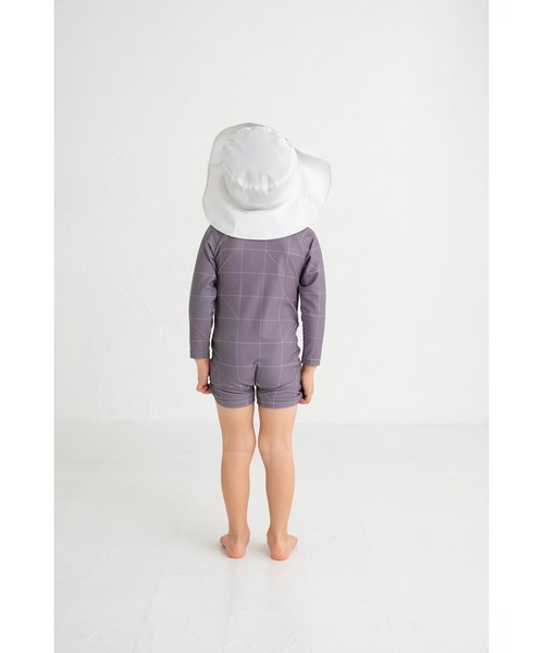 FABHUG （ファブハグ）の「ワイドブリムハット（ハット・キッズ・ブルー/グレー/オフホワイト/パープル/ピンク・L/M）」の15枚目の写真