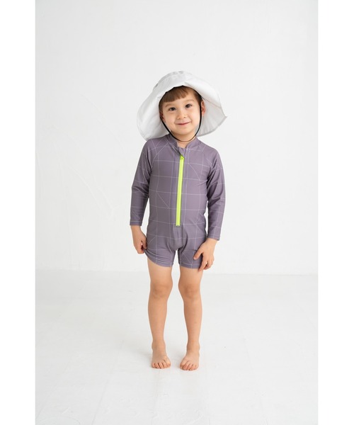 FABHUG （ファブハグ）の「ワイドブリムハット（ハット・キッズ・ブルー/グレー/オフホワイト/パープル/ピンク・L/M）」の17枚目の写真