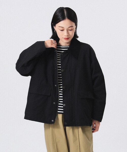 Barbour BEAMS　Thornbury Jacket 黒 10 春が待ち遠しい！＜Barbour＞Thornbury Jacket｜ビームス ボーイ
