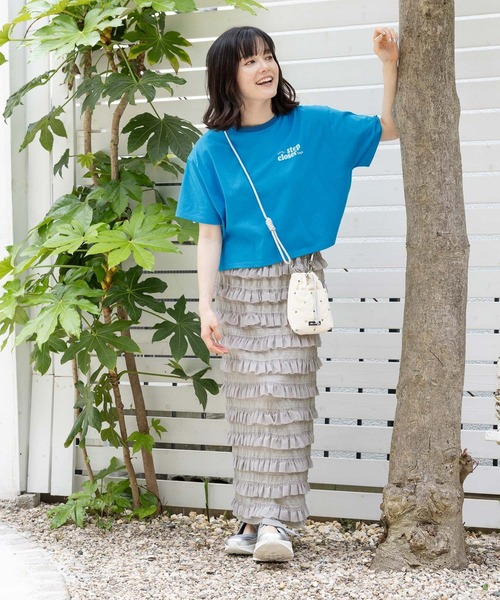 niko and...（ニコアンド）の「アソートリンガーワイドTシャツ（Tシャツ/カットソー・レディース・オフホワイト/ブルー/ナチュラル/ブラック・MEDIUM/LARGE）」の17枚目の写真