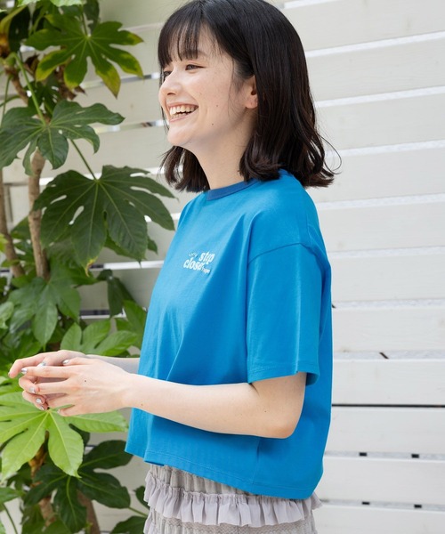 niko and...（ニコアンド）の「アソートリンガーワイドTシャツ（Tシャツ/カットソー・レディース・オフホワイト/ブルー/ナチュラル/ブラック・MEDIUM/LARGE）」の20枚目の写真