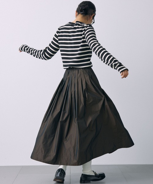 BABYLONE(バビロン)の「マリブフライスボーダーカットソー(Tシャツ/カットソー・レディース・ブラック/オレンジ・フリー)」の8枚目の写真