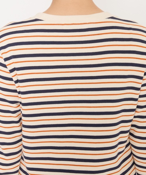 BABYLONE(バビロン)の「マリブフライスボーダーカットソー(Tシャツ/カットソー・レディース・ブラック/オレンジ・フリー)」の18枚目の写真