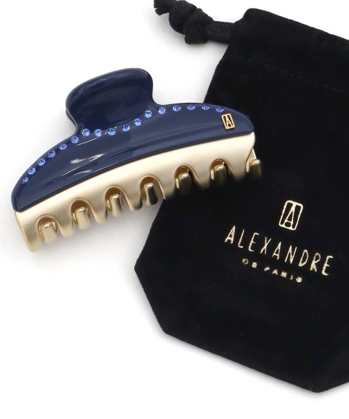 完売品 ALEXANDRE DE PARIS ブルーデニム バレッタ クリップ 完売品 ALEXANDRE DE PARIS ブルーデニム バレッタ クリップ - メルカリ