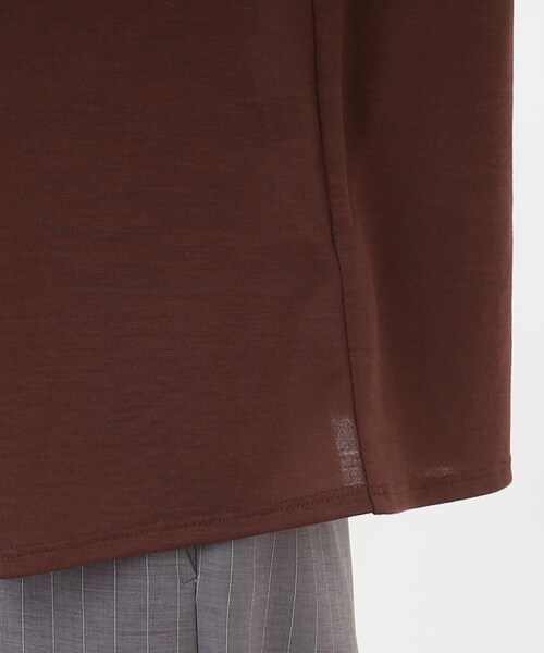 Reflect / リフレクト 【SALE／接触冷感／マシンウォッシュ／二の腕カバー】フレンチスリーブブラウス Reflect｜【SALE/接触冷感/マシンウォッシュ/二の腕カバー