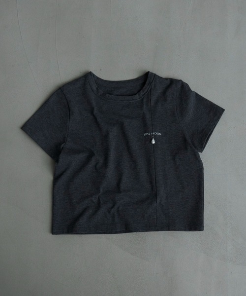 トップス JOSE MOON JOSE MOON NUANCE LOGO T-SHIRT JOSE MOON NUANCE LOGO T-SHIRT(F WHITE): TOPSjosemoon