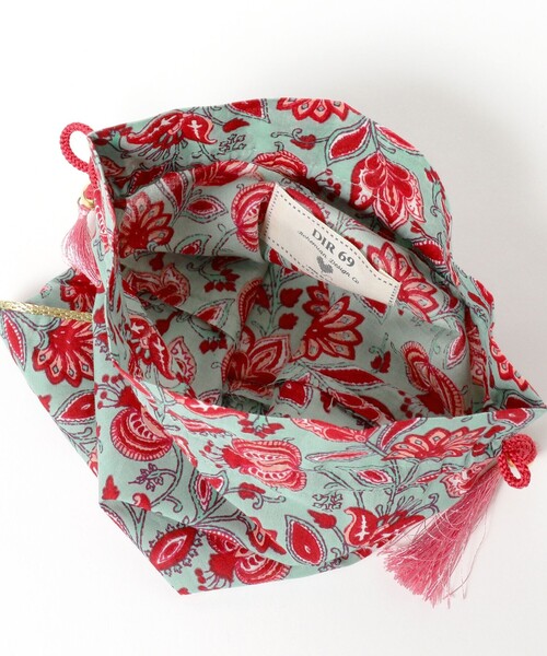 こども ビームス（コドモビームス）の「【別注】DIR 69 / 巾着 S 2024（トラベルグッズ・キッズ・ナチュラル/イエロー/ロイヤルブルー・ONE SIZE）」の5枚目の写真