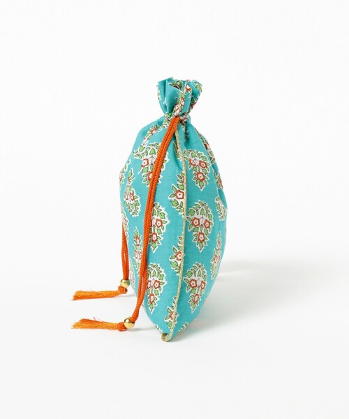 こども ビームス（コドモビームス）の「【別注】DIR 69 / 巾着 S 2024（トラベルグッズ・キッズ・ナチュラル/イエロー/ロイヤルブルー・ONE SIZE）」の8枚目の写真