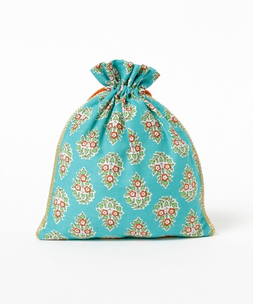 こども ビームス（コドモビームス）の「【別注】DIR 69 / 巾着 S 2024（トラベルグッズ・キッズ・ナチュラル/イエロー/ロイヤルブルー・ONE SIZE）」の9枚目の写真