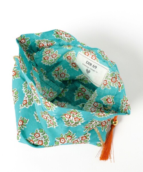 こども ビームス（コドモビームス）の「【別注】DIR 69 / 巾着 S 2024（トラベルグッズ・キッズ・ナチュラル/イエロー/ロイヤルブルー・ONE SIZE）」の12枚目の写真