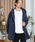 CAMBIO�i�J���r�I�j�́umj10177-Indigo URAKE Poncho Like Hooded Jacket �t�[�f�b�h�W���P�b�g�i���̑��A�E�^�[�j�v�b�l�C�r�[