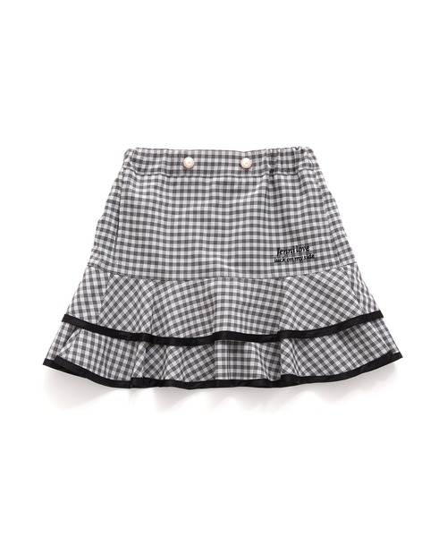 JENNI love（ジェニィラブ）の「【セットアップ対応】パールボタンティアードスカート（スカート・キッズ・ブラック/ベージュ・160cm/150cm/140cm/130cm）」の16枚目の写真