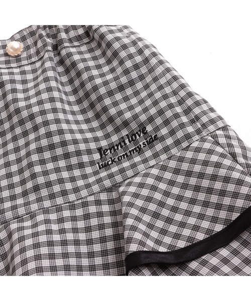 JENNI love（ジェニィラブ）の「【セットアップ対応】パールボタンティアードスカート（スカート・キッズ・ブラック/ベージュ・160cm/150cm/140cm/130cm）」の22枚目の写真