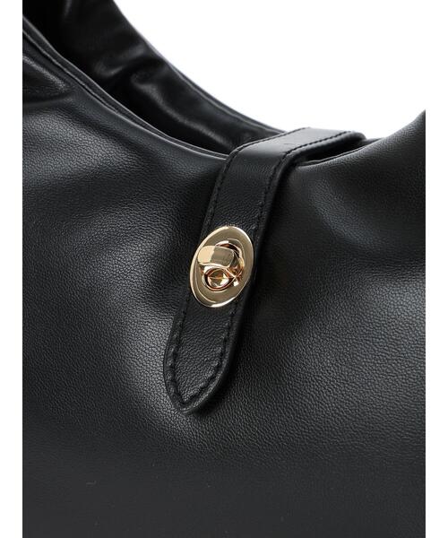 Te chichi（テチチ）の「フリルハンドルワンショルダーバッグ（ハンドバッグ・レディース・ブラック/ダークブラウン/オフホワイト・F）」の11枚目の写真