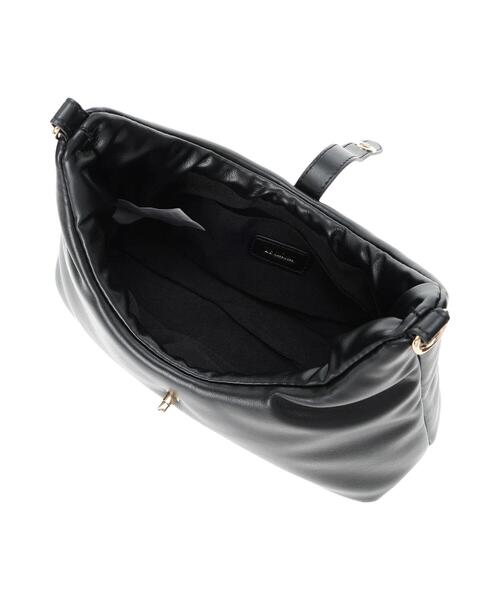 Te chichi（テチチ）の「フリルハンドルワンショルダーバッグ（ハンドバッグ・レディース・ブラック/ダークブラウン/オフホワイト・F）」の14枚目の写真