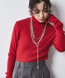 ロングスリーブタートルニット ＜大きいサイズ有＞シックスタイル　