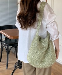 フィルムラメキラキラショルダーバッグ