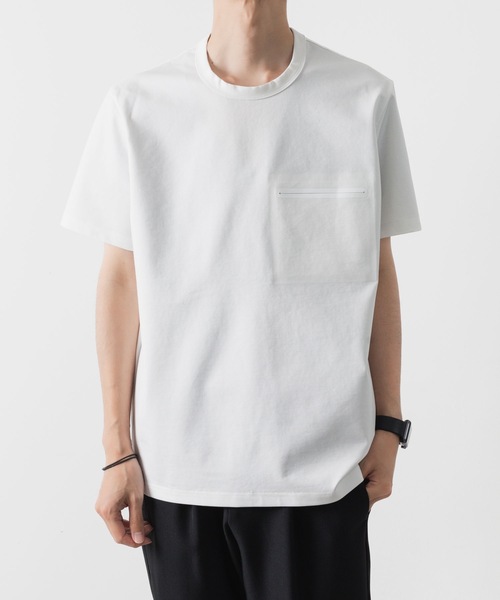 【Twinset】レース レギュラーフィット Tシャツ 直営店・ZOZOTOWN限定 】ポンチジャージー レギュラーフィット