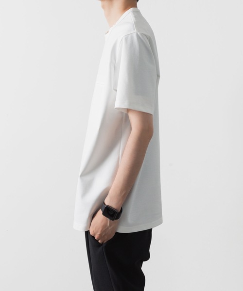 【Twinset】レース レギュラーフィット Tシャツ 直営店・ZOZOTOWN限定 】ポンチジャージー レギュラーフィット