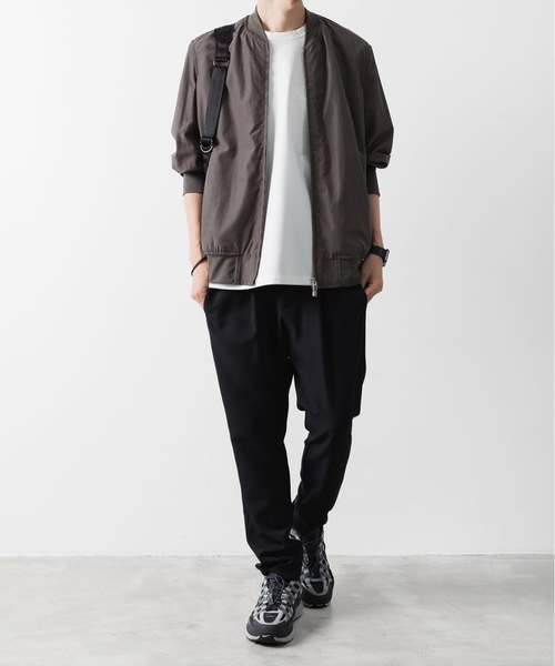 ATTACHMENT(アタッチメント)の「【 直営店・ZOZOTOWN限定 】ポンチジャージー レギュラーフィットTEE S/S / PONTE JERSEY REGULAR FIT TEE S/S(Tシャツ/カットソー・メンズ・ホワイト/ブラック・2/1/3/4)」の9枚目の写真
