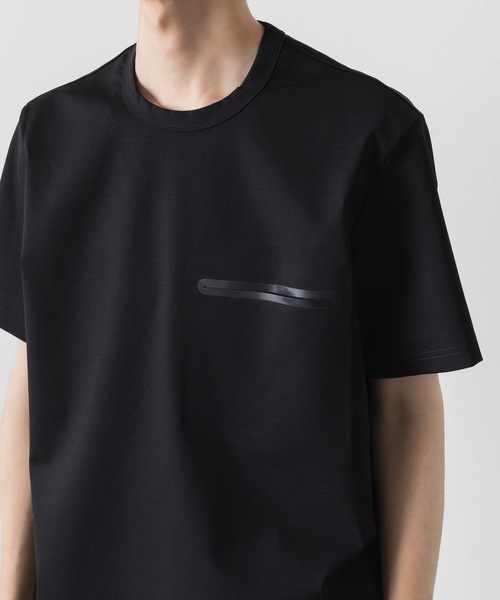 【新品未使用】DETAIL PONTE T-SHIRTブラック 直営店・ZOZOTOWN限定 】ポンチジャージー レギュラーフィット