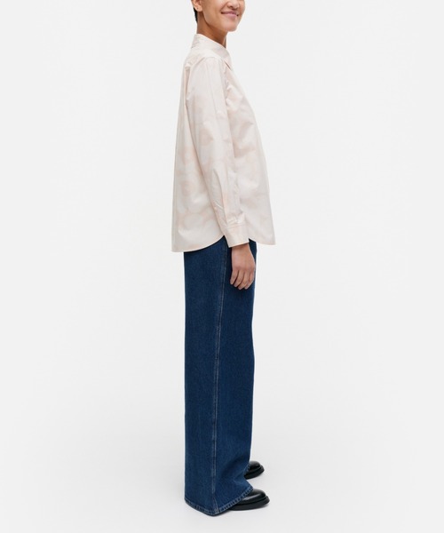 marimekko(マリメッコ)の「Tilla Unikko / cotton poplin shirt(シャツ/ブラウス・レディース・ライトピンク・34/36/38)」の2枚目の写真