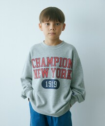 Champion | ＜Champion＞TJ CP クルーネック スウェット ロゴ / キッズ  140cm-160cm(スウェット)