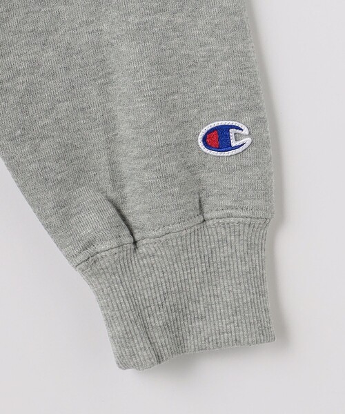 Champion（チャンピオン）の「＜Champion＞TJ CP クルーネック スウェット ロゴ / キッズ  140cm-160cm（スウェット・キッズ・ネイビー/ライトグレー/オフホワイト・160cm/140cm/150cm）」の8枚目の写真