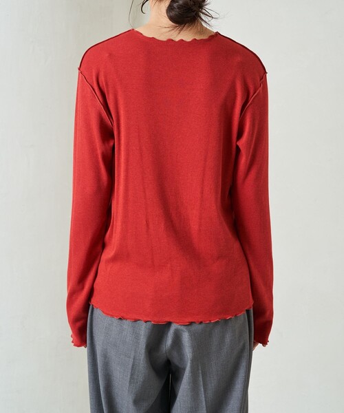 セール】限定展開 Ginger メロー ロングスリーブ トップス（抗菌防臭