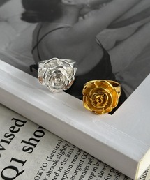 sowang | ステンレス/メタルローズリング-stainless metal rose ring-(リング)