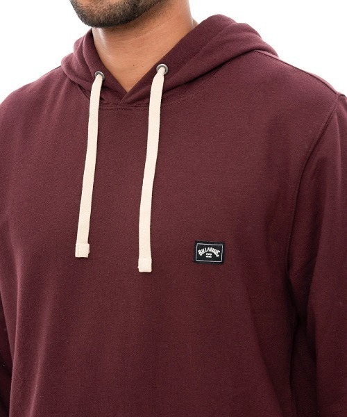 【セール】BILLABONG メンズ ALL DAY PO HOODY パーカー 【2024年秋冬モデル】/ビラボンロゴワンポイントフーディーパーカー（パーカー）｜BILLABONG（ビラボン）