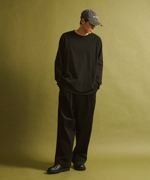 417 EDIFICE（フォーワンセブンエディフィス）の「SLAPS / ラグラン Tee（Tシャツ/カットソー・メンズ・ブルー/ブラック/ホワイト/ブラウン/グリーン・MEDIUM/LARGE/X-LARGE）」の9枚目の写真