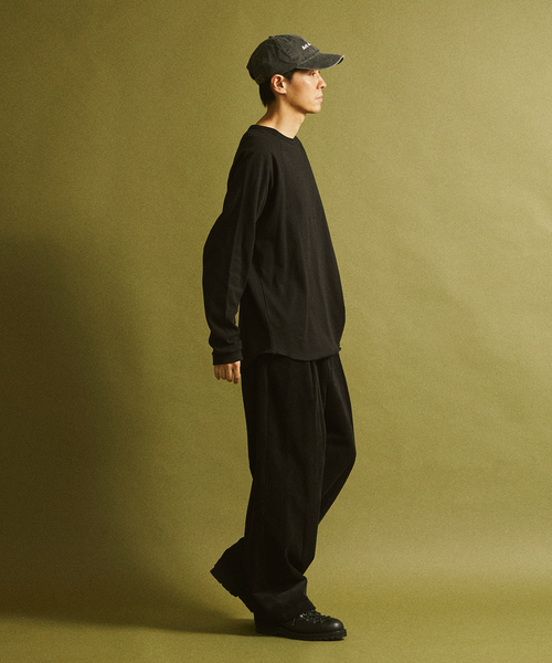 417 EDIFICE（フォーワンセブンエディフィス）の「SLAPS / ラグラン Tee（Tシャツ/カットソー・メンズ・ブルー/ブラック/ホワイト/ブラウン/グリーン・MEDIUM/LARGE/X-LARGE）」の12枚目の写真