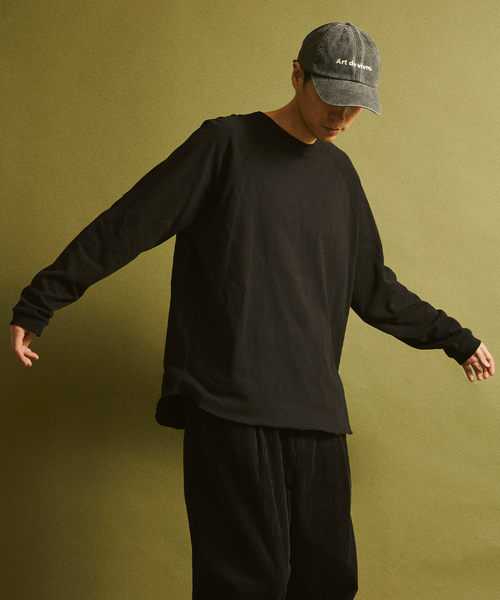 417 EDIFICE（フォーワンセブンエディフィス）の「SLAPS / ラグラン Tee（Tシャツ/カットソー・メンズ・ブルー/ブラック/ホワイト/ブラウン/グリーン・MEDIUM/LARGE/X-LARGE）」の14枚目の写真