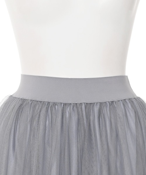 Narcissus（ナルシス）の「【Narcissus】チュールスカート（スカート・レディース・ブラック/グレー・FREE）」の12枚目の写真