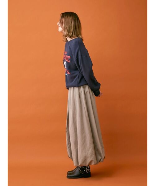 Ungrid（アングリッド）の「【UNISEX/ユニセックス】ヴィンテージカラーロゴスウェット（スウェット・メンズ・ライトグレー/ネイビー/レッド・SMALL/MEDIUM/LARGE）」の10枚目の写真