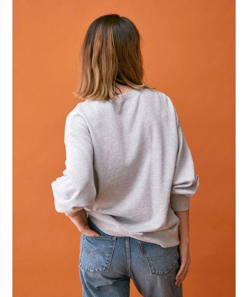 Ungrid（アングリッド）の「【UNISEX/ユニセックス】ヴィンテージカラーロゴスウェット（スウェット・メンズ・ライトグレー/ネイビー/レッド・SMALL/MEDIUM/LARGE）」の19枚目の写真