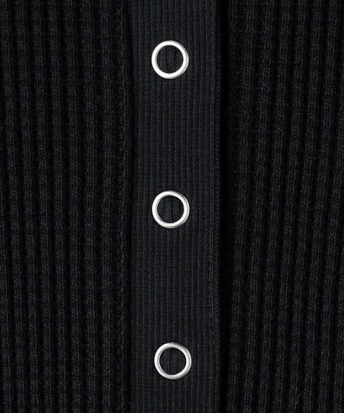 greenlabelrelaxingビッグワッフルバックヘンリーネックワンピース ビッグワッフル バックヘンリーネック ワンピース