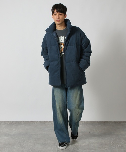 LAKOLE（ラコレ）の「アニマルフロッキープルオーバー / 147797（スウェット・メンズ・チャコールグレー/ホワイト/ターコイズブルー・LARGE/MEDIUM/X-LARGE）」の9枚目の写真