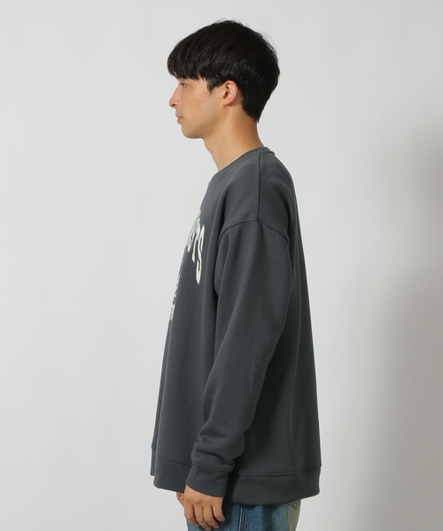 LAKOLE（ラコレ）の「アニマルフロッキープルオーバー / 147797（スウェット・メンズ・チャコールグレー/ホワイト/ターコイズブルー・LARGE/MEDIUM/X-LARGE）」の13枚目の写真